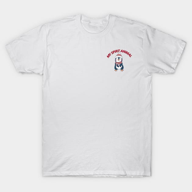 penguin my spirit animal T-Shirt by hatem